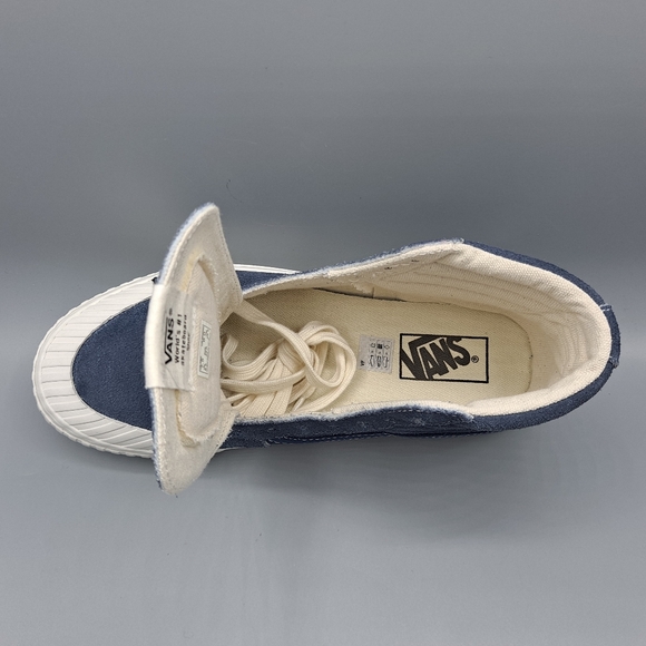 New Vans Sk8 Hi Top Reissue 138 Vintage Military Dress Blues Men's Size 7.5 - Picture 7 of 9